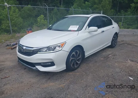 2016 Honda Accord Ex-L from USA, damaged, VIN 1HGCR2F81GA081740
